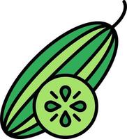 Cucumber Vector Icon