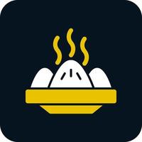 diseño de icono de vector de dim sum