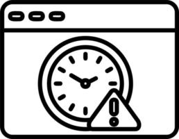 Deadline Vector Icon