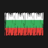 vector de bandera de bulgaria