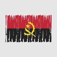 vector de bandera de angola