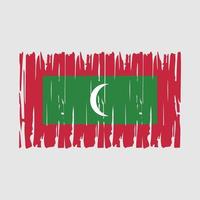 Maldives Flag Vector