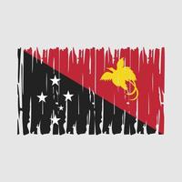 Papuasia bandera vector