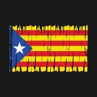 vector de bandera de cataluña