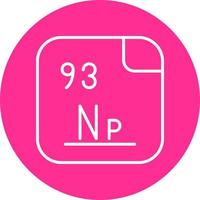 Neptunium Vector Icon