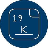 Potassium Vector Icon