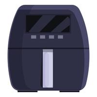 Air fryer icon cartoon vector. Fry cook vector