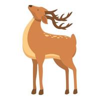 Mammal deer icon cartoon vector. Herd animal vector