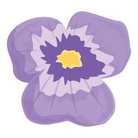 salvaje flor icono dibujos animados vector. floral esquina vector