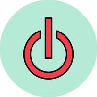 Power Button Vector Icon