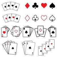 Poker Cards 99080 Vector Art at Vecteezy