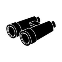 Binoculars icon vector. look see illustration sign. Glass symbol or logo. vector