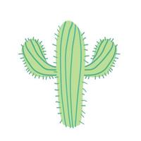 Cactus vector icon. Cactus illustration sign. desert symbol or logo.
