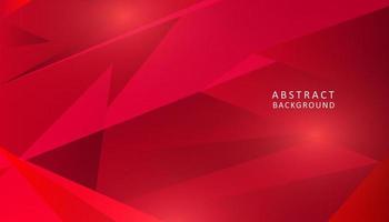 abstract light red polygonal background vector