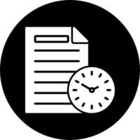 icono de vector de gestión de tiempo