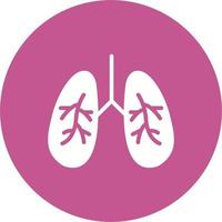 Lungs Vector Icon