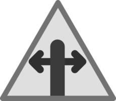 Intersection Vector Icon