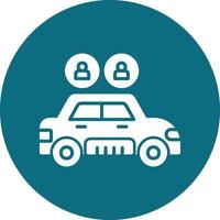 Carpool Vector Icon