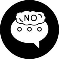 Say No Vector Icon