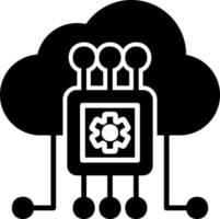 Cloud Computing Vector Icon