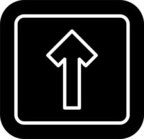 One Way Traffic Vector Icon