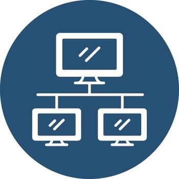 Computer Networks Vector Icon