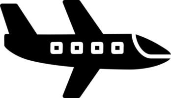 icono de vector de avión