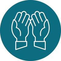 Pray Vector Icon