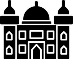 Nabawi Mosque Vector Icon