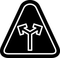 Y Intersection Vector Icon