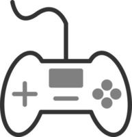 icono de vector de controlador de juego