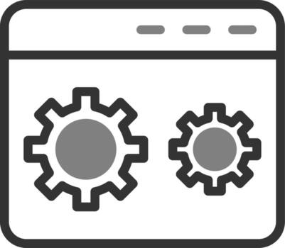 icono de vector de desarrollo web