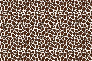 Giraffe seamless pattern skin print design vector