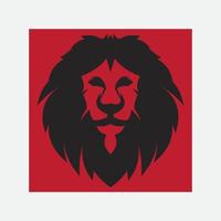 icono de vector de plantilla de logotipo de león