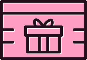 Gift Card Vector Icon