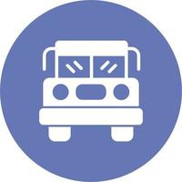 School Bus Vector Icon