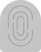 Finger Print Vector Icon