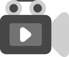 icono de vector de cámara de vídeo