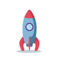 rocket launch. start-up symbol vector illustration