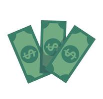 dollar banknotes. paper money vector illustration