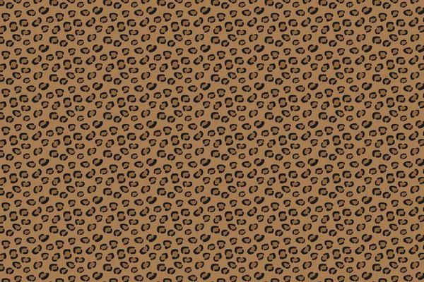 Seamless leopard pattern. Vector.