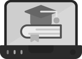 Online Learning Vector Icon