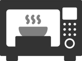 Microwave Oven Vector Icon