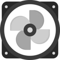 Cooling Fan Vector Icon