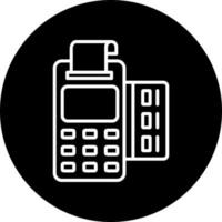 Pos Terminal Vector Icon