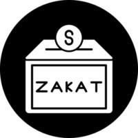 icono de vector de zakat