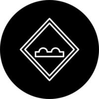 Uneven Road Vector Icon