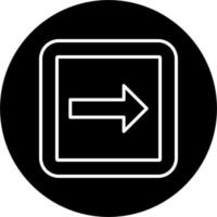 Turn Right Vector Icon