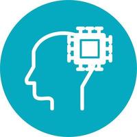 Artificial Intelligence Vector Icon