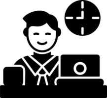 Working Man Vector Icon